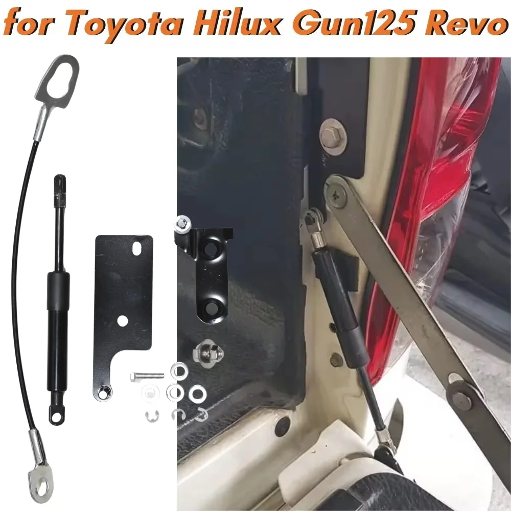 

Qty(1) Trunk Struts for Toyota Hilux GUN125 Revo Pickup 2015-2022 Rear Tailgate Boot Gas Springs Struts Shock Lift Supports Bar