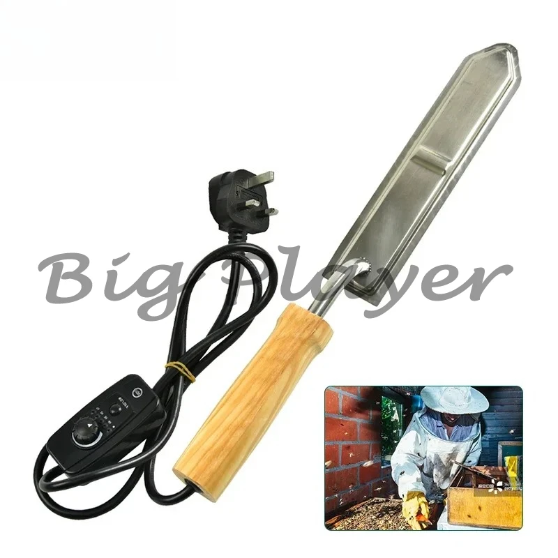 110V 220V Electric Honey Uncapping Knife Temperature Control Quick Heating Honey Cutter Beekeeping Tool