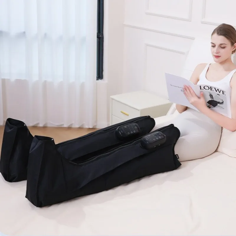 

Массажер для ног с воздушной волной, полностью автоматический массажер для бедер и икр под давлением воздуха, зарядка подушки безопасности, физиотерапия, устройство для красоты ног