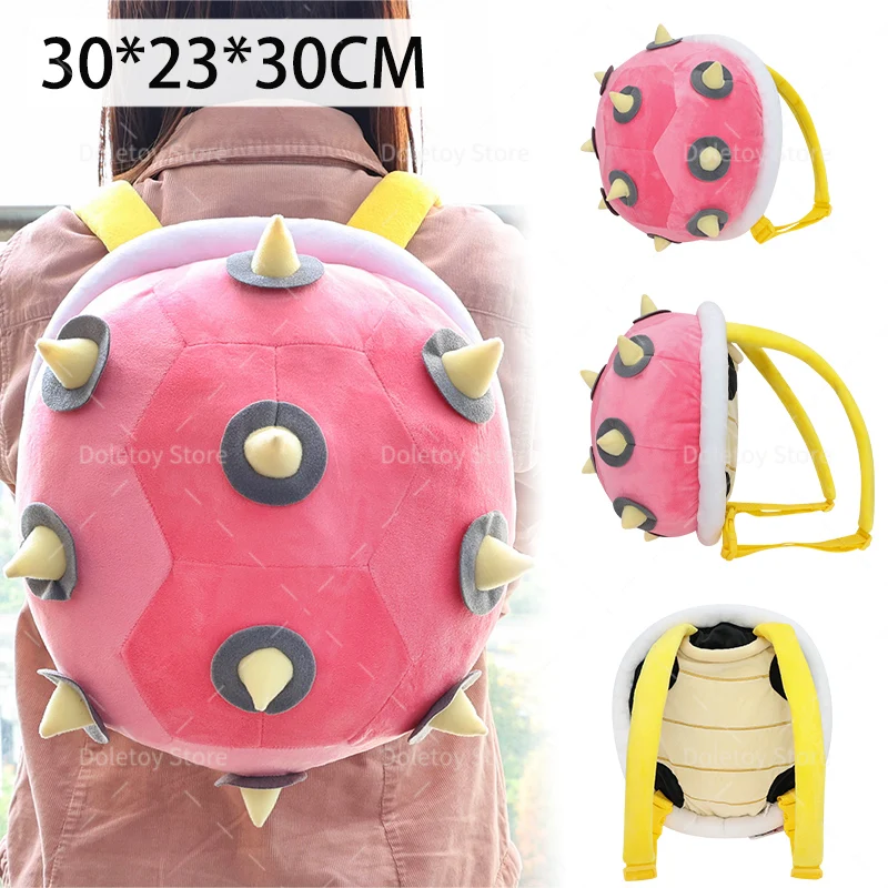 8 Stijlen Mario Pluche Rugzak Koopa Troopa Bowser Lemmy Schildpad Shell Gevulde Knuffel Cartoon Prinses Perzik Peluche Pop Tas