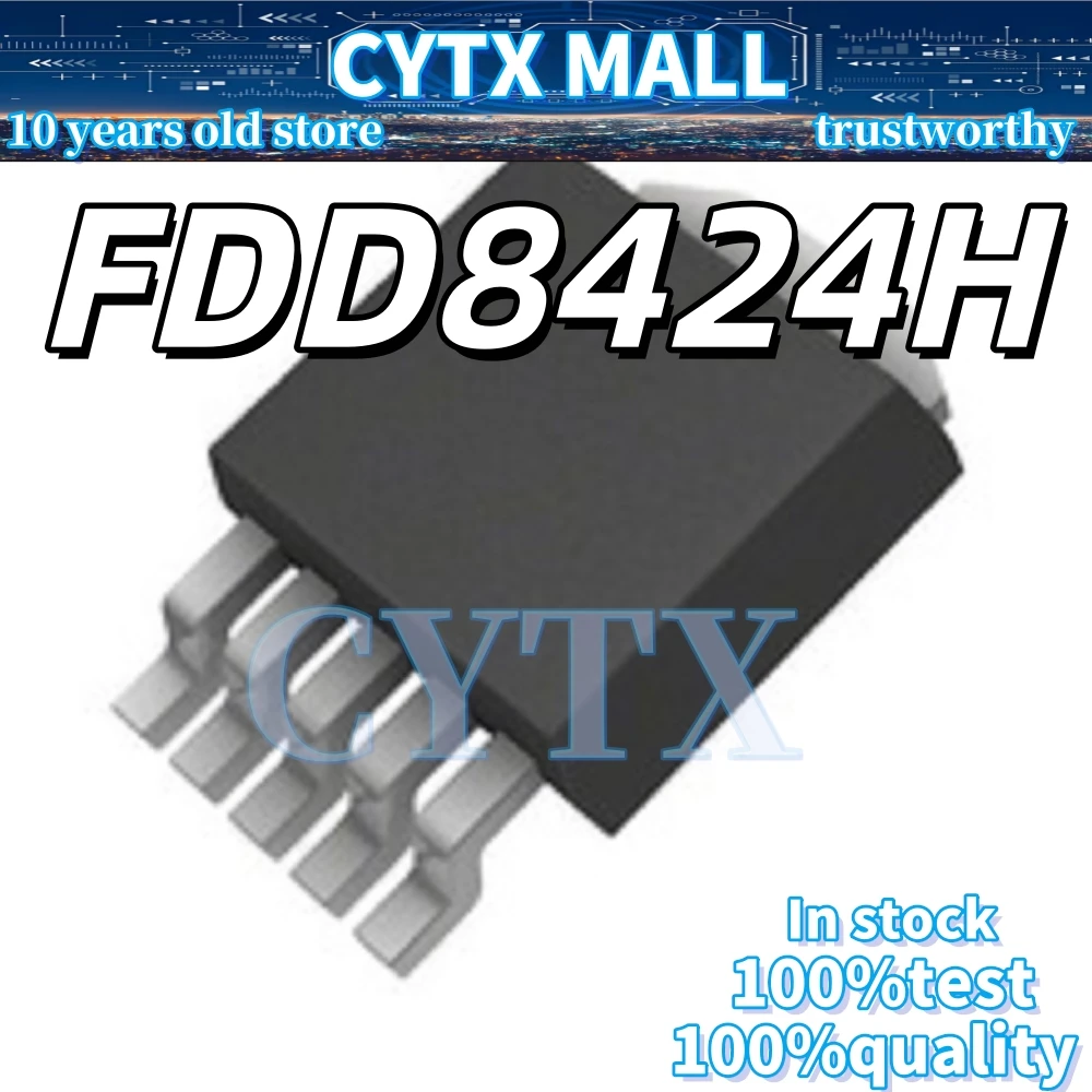 10PCS FDD8424H 8424H the quality is fine