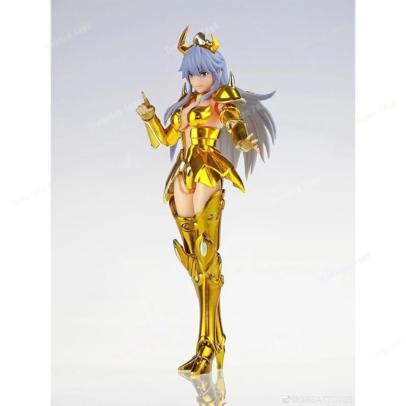 GT Saint Seiya Myth Cloth Ex Scorpio Geraldine Aries Dolores Pisces Venus Knights Of The Zodiac Anime Action Figure Custom Toys