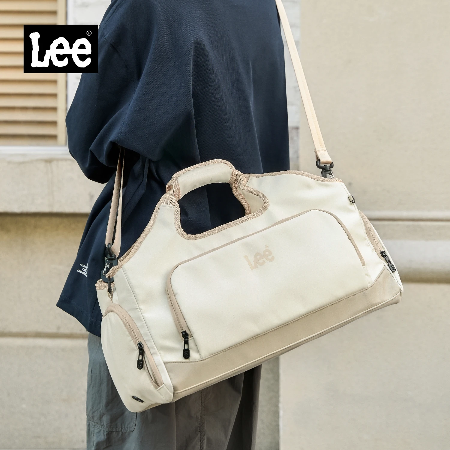 LEE Thermos Dry Bag Shoe Compartment Gym Fitness Bag Women Men Large Size Waterproof Yoga Training Package Travel Duffle Bag
