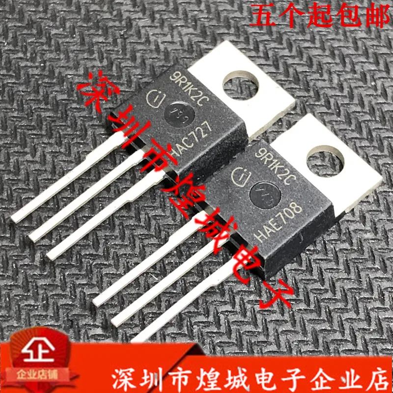 

5pcs 9R1K2C IPP90R1K2C3 TO-220 900V 5.1A 5