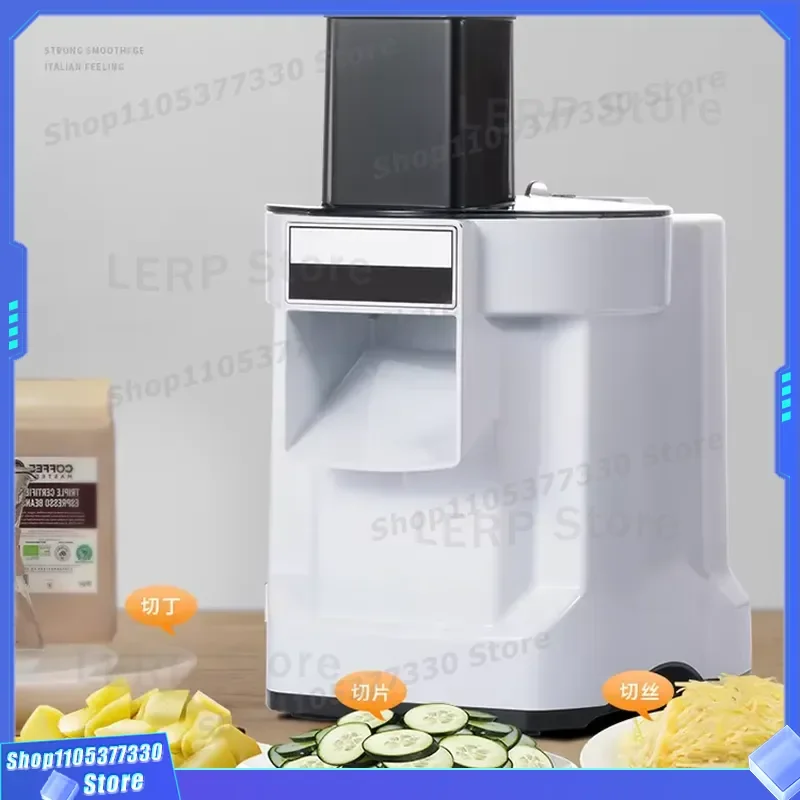 Electric Vegetable Slicer Stainless Steel Automatic Fruit Food Processor Household Salad Machine Intelligent Professional