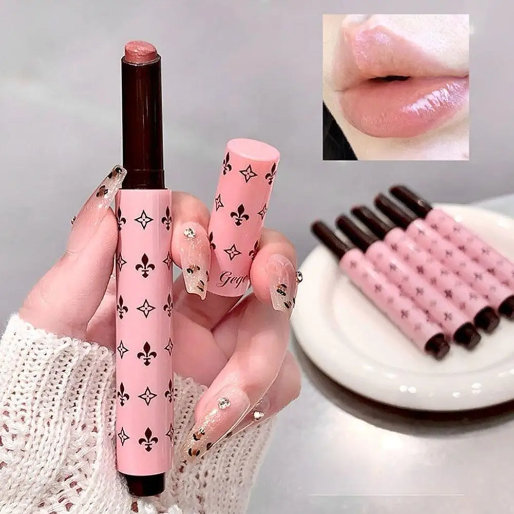 Lucidalabbra solido lucido multicolore Idratazione a lunga durata Liscia dura lunga senza sbiadimento Rossetto Lucidalabbra idratante