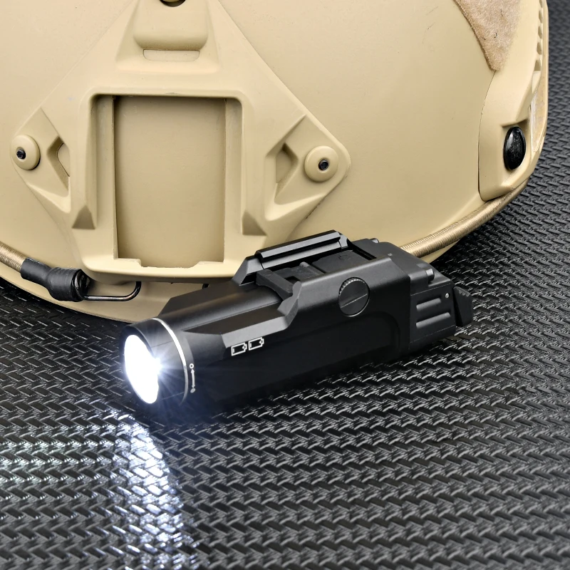 

Tactical TR 9 Strobe Scout Light 1000lumen Flashlight High Power Airsoft Hunting Pistol Lamp For 1913 UNIV System Gear