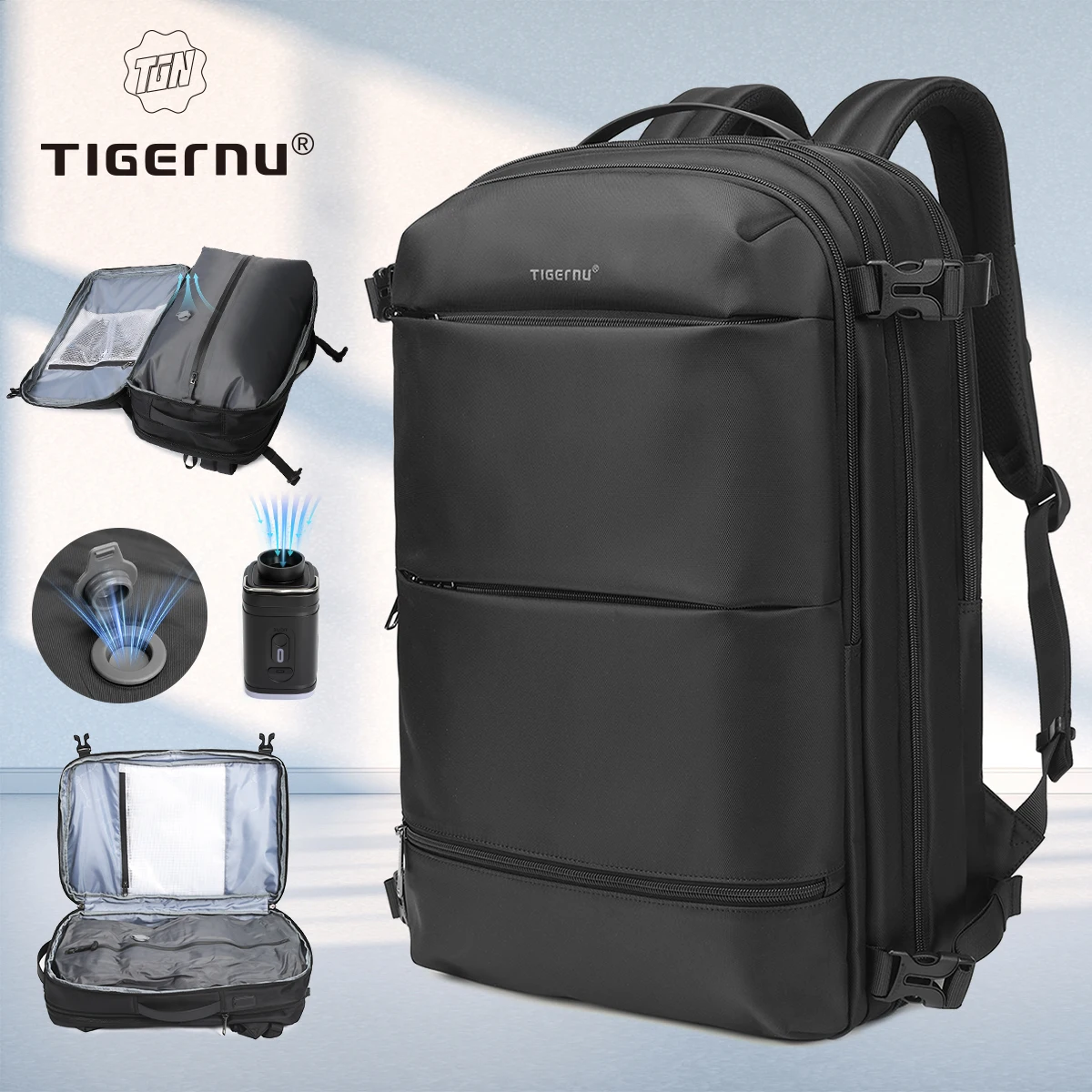best hacker laptop backpack Buy THE GANGSTER Edition Bag with 2 Secret Pockets, 28 litres Large Size Backpack, Black at Best Laptop Backpack for Office