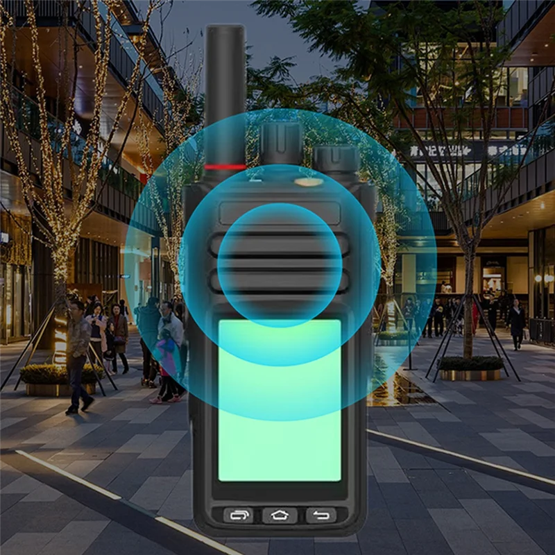 

HI-B8 WIFI 2G 3G 4G LTE/POC FM Walkie Talkie 2GB+16GB 2.4" Touch Screen Android 9.0 Phone Call GPS Voice Record UK Plug