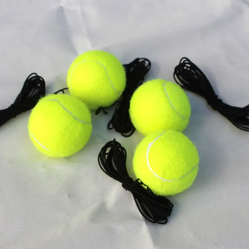 Advanced Single Tennis Training Device with Tennis for Self-learning Tennis Rebound Training Special Rubber Band for Training