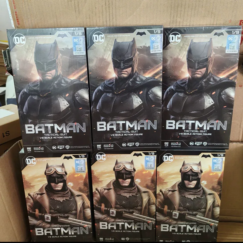 

Fondjoy Tactical Batsuit Batman Action Figure 1/9 Scale Customizable Model Zack Snyder's Justice League Detective Comics Gift