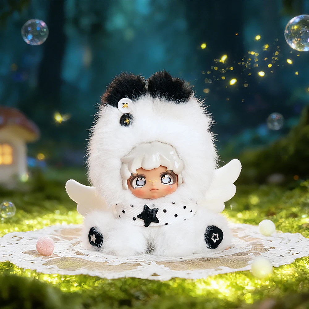 ETTA Star Wing Illusion Vinyl Plush Pendant Cute Doll Bag Accessories Girl Keychain Doll