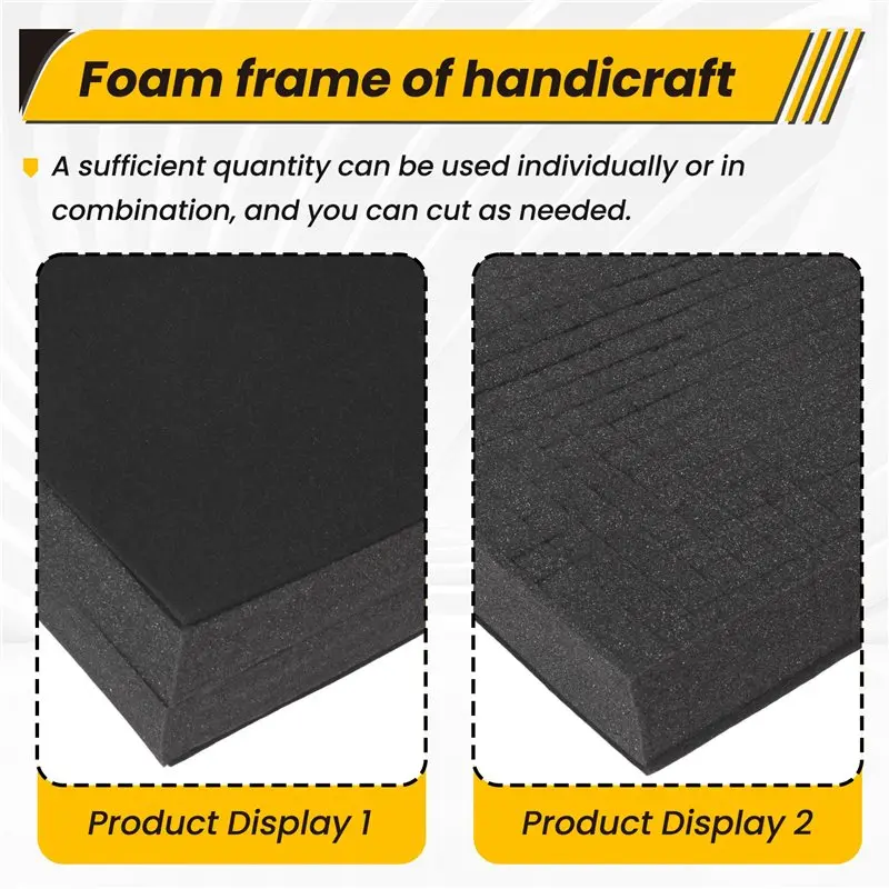 [NEWA64Z!】 Grid Foam Cube-Foam, Tool Box Camera Case Foam, Case Insert,Tool