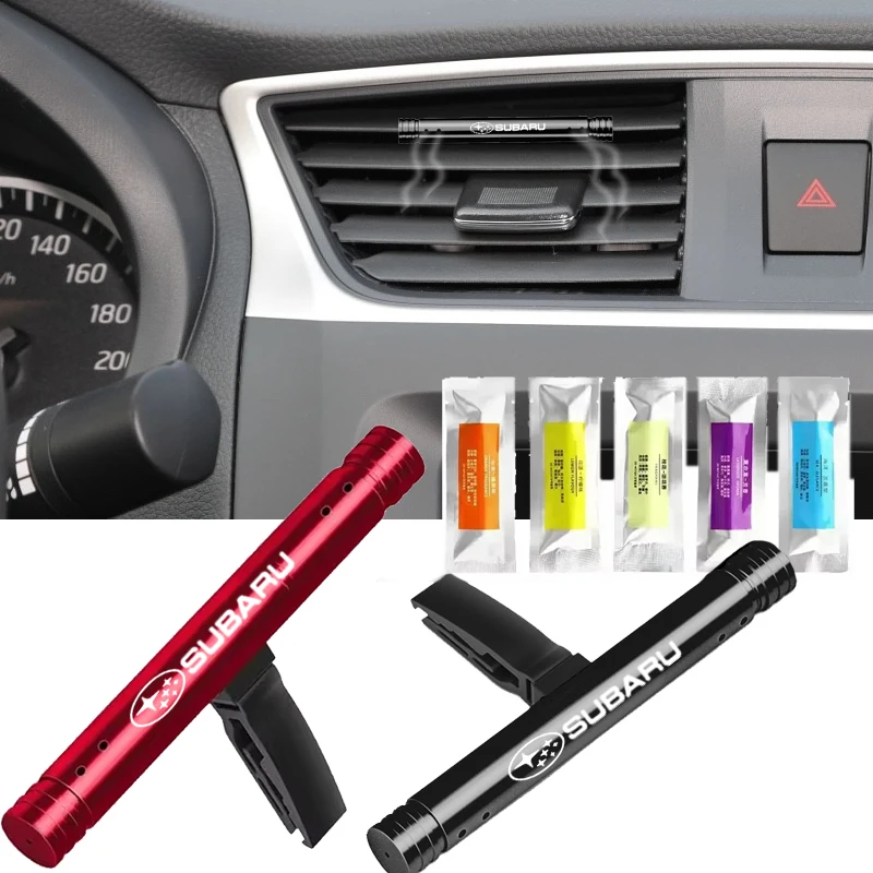 Ambientador en barra de aromaterapia con Perfume para salida de aire de coche, para Subaru Forester XV Outback Impreza Legacy STI WRX BRZ Tribeca WRC ASCENT