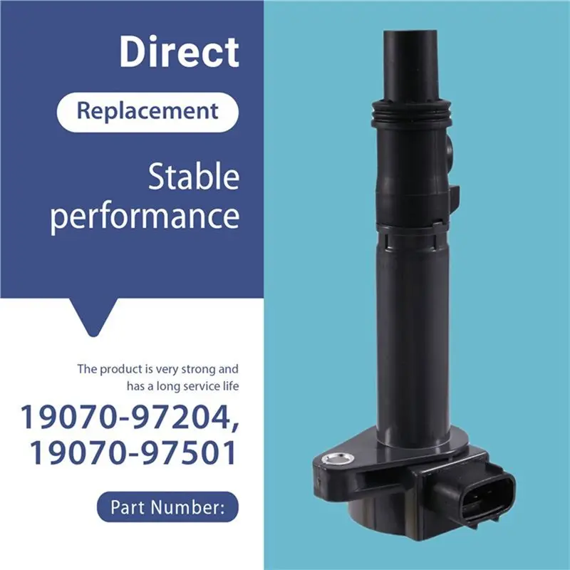 【Price Drop !!】 For Daihatsu Hijet 1996-2000 19070-97501 3PCS Ignition Coil 19070-97204 1907097501 Car Accessories Ignition Syst