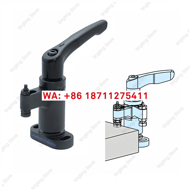 1 fixture rotating quick fixture (screw type) suitable for CNC machining compression and various industries