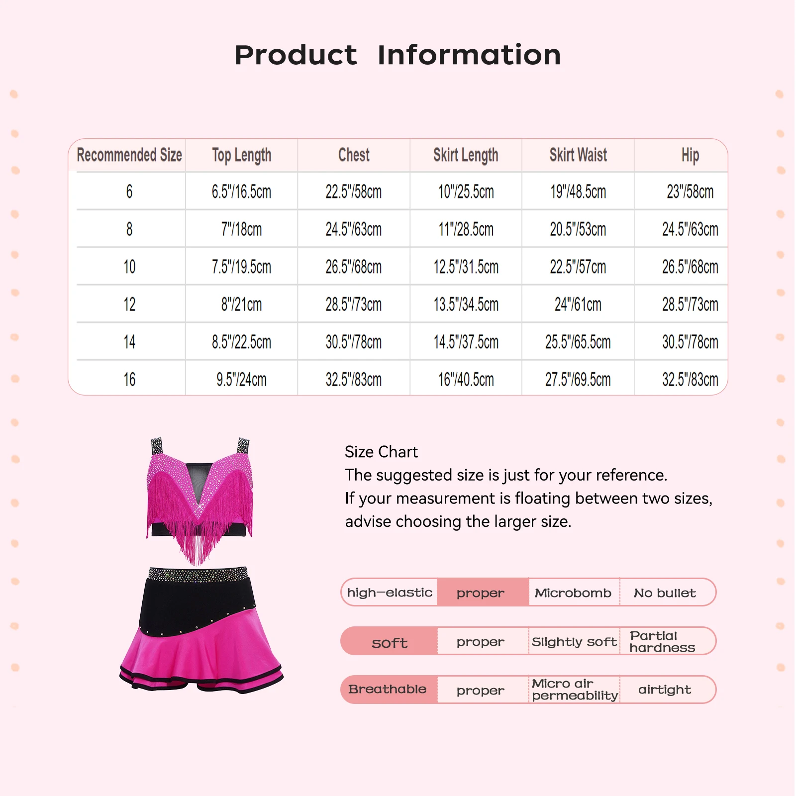 

Детский костюм для выступлений по латиноамериканским танцам для девочек: топ с цветными блоками и бахромой, юбка-пачка для танго, румбы, ча-ча-ча, восточных танцев