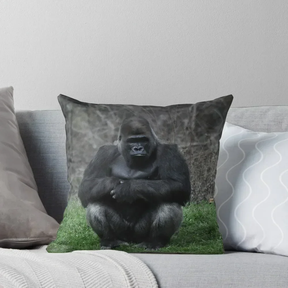 

Gorilla Throw Pillow Pillowcase Cushion Luxury Cushion Cover luxury sofa pillows Luxury Pillow Case pillow