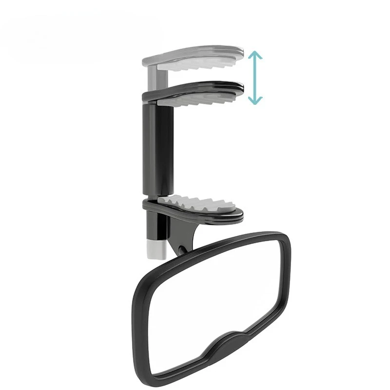 Clip model baby rearview mirror Adjusting children's observation mirror in the car Car baby auxiliary wide-angle rearview mirror