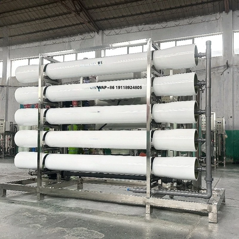 

10000L RO Seawater Desalination System for Yacht Boat 220V Reverse Osmosis Water Treatment Steel Membrane Pump Sand Filter Media