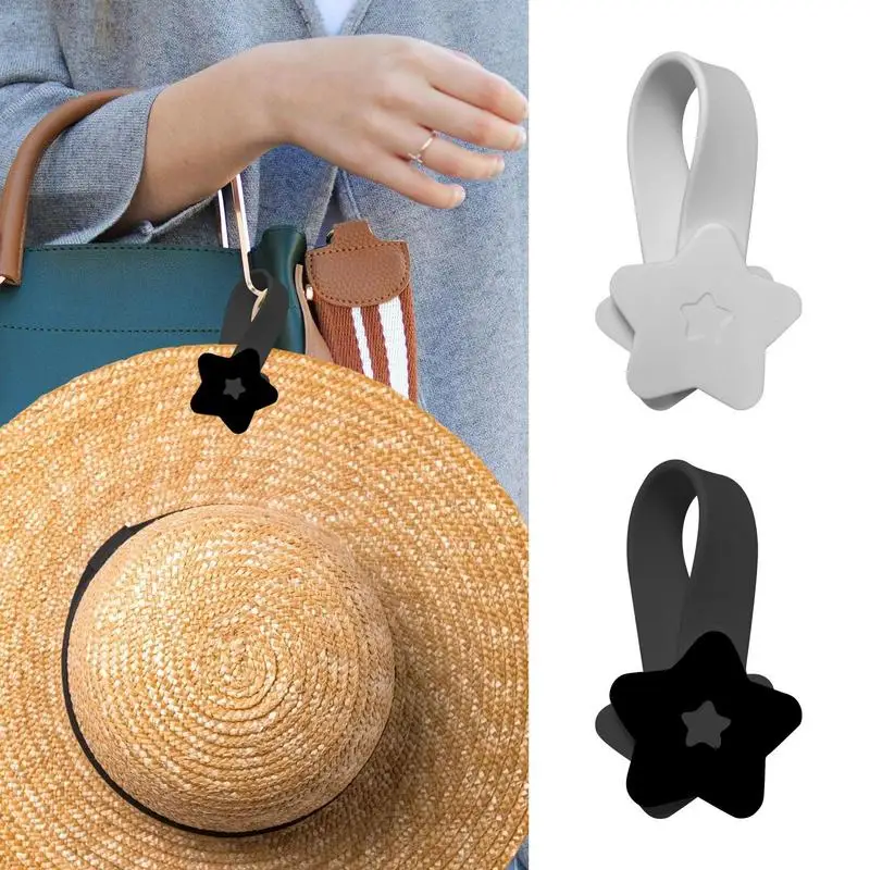 Multifunctional Magnet Hat Clip Hat Keeper Clip Handbag Hanger Hat Holder For Travel Outdoor Practical Gadget Hands-Free Bag