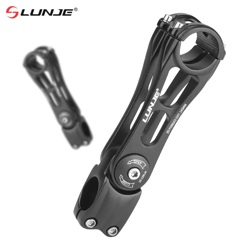 MTB Power Stem Bicycle Handlebar Stem  Road Mountain Bike Table Adjustable Stem 31.8mm Cycling Bridge Rod 90/110/130MM