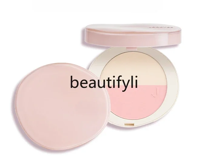 Leaven filled light multi-purpose disc powder brightening matte high-gloss honey powder blush