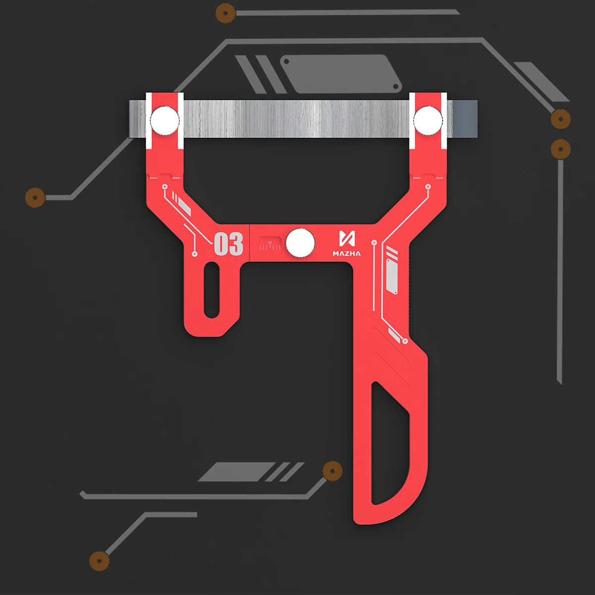 

Инструмент для полировки изогнутой поверхности из алюминиевого сплава 1,0-15 мм, зажимная способность для моделителя, хобби, DIY, инструмент для изготовления моделей
