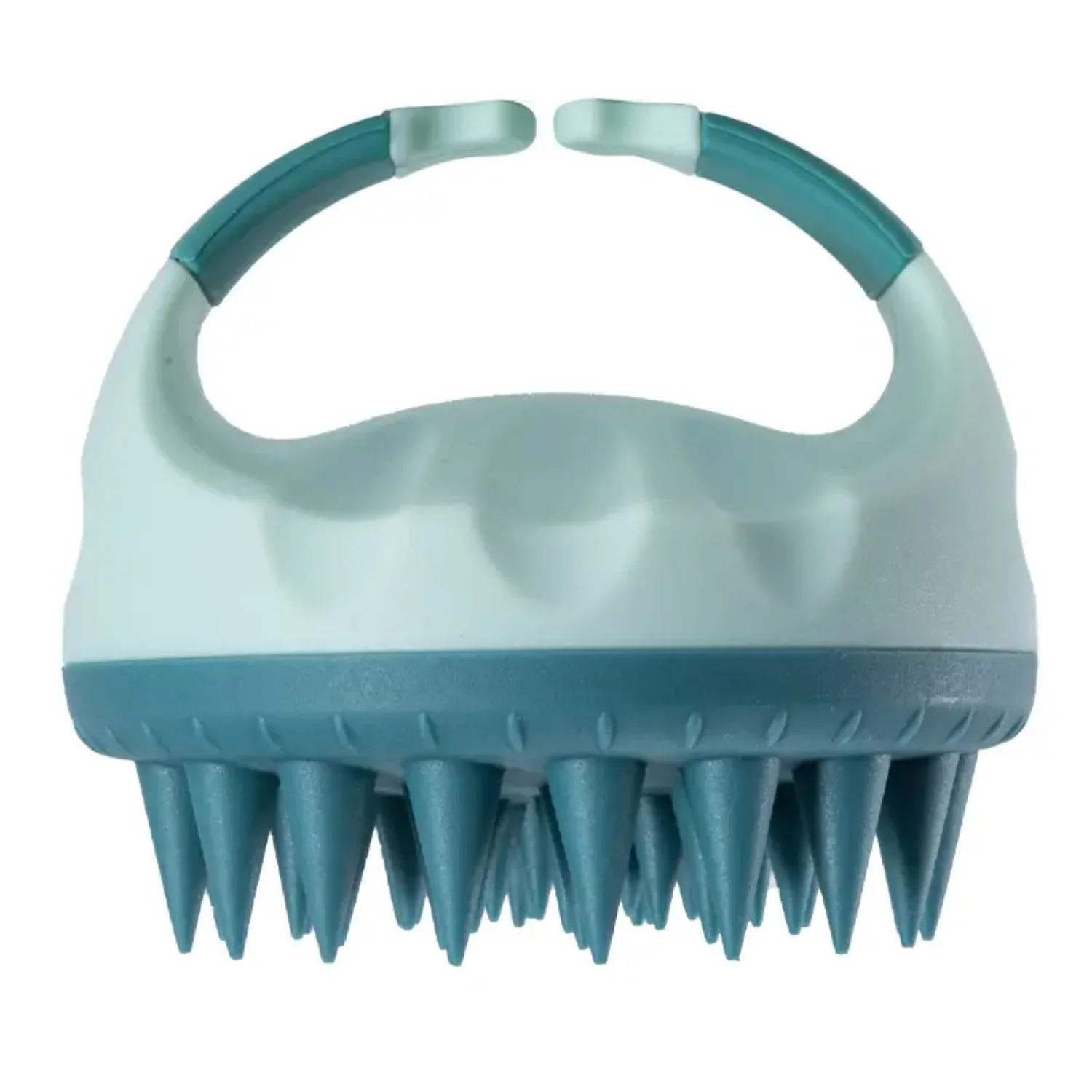 1pc Soft Silicone Head Scalp Massage Comb for Shampoo Brush, Hair Washing, Body Shower, Bath Spa - Slimming Massage Brush Loofah