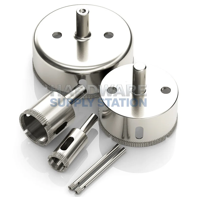 

Набор из 4 алмазных коронок для сверления и обрезки, острый, износостойкий, для стекла и молитвенных бусин