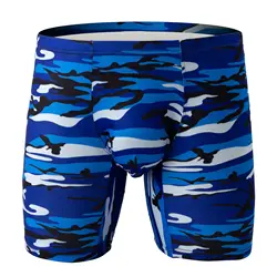 Mens Underwear Boxers Shorts Homme Camouflage Panites For Man Breathable U Convex Pouch Underpant Male Trunks Cueca Calzoncillo