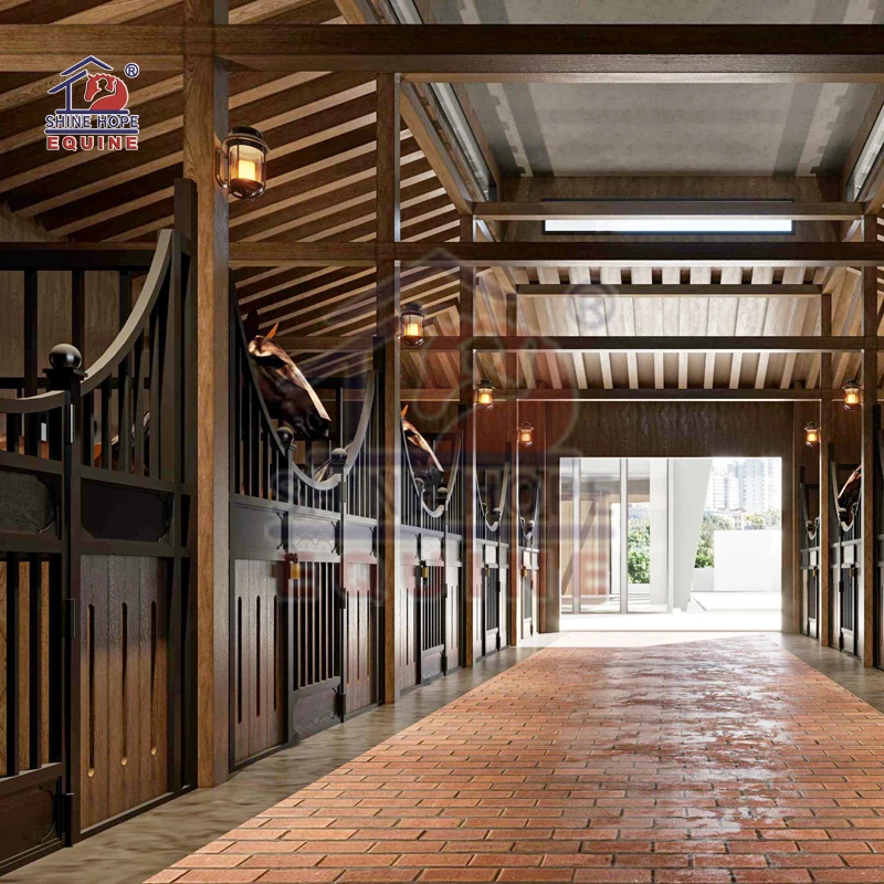 

Стабильная панель для конного спорта на ферме, нетоксичная поверхность с порошковым покрытием, оборудование для лошадей, твердые киоски для лошадей