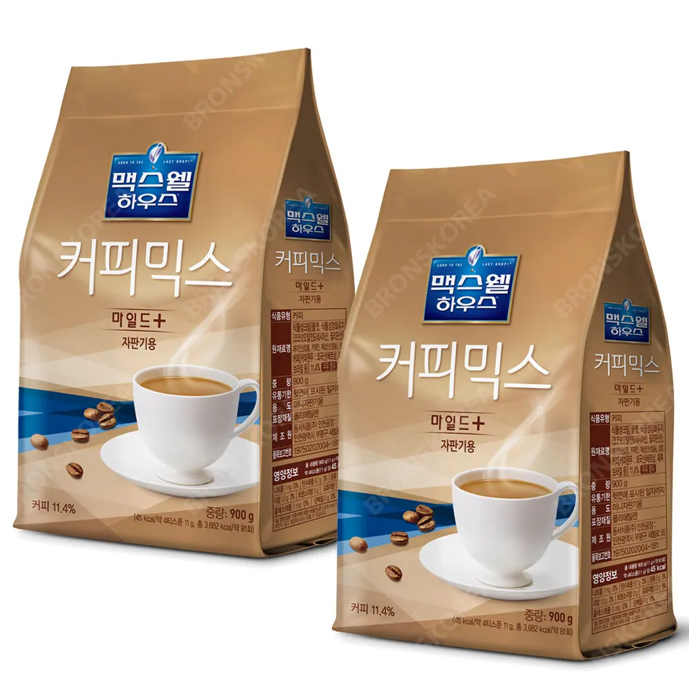 East-West Maxwell Mold Plus Coffee Mix 900g X 2 for Vending Machine