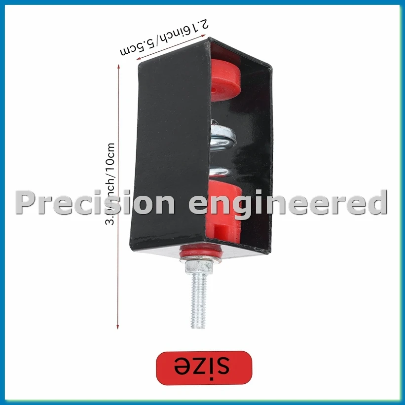 

Эластомерная вешалка — Пружинный виброизолятор — Антивибрационный потолочный подвесной монтаж — Студия, домашний кинотеатр (2 шт.) - A32R