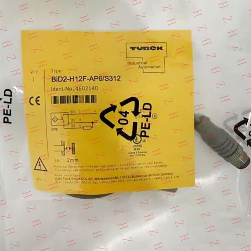 

U+ FOR TURCK BID2-H12F-AP6/S312 BID2-H12F-AN6/S312 BID2-H12F-RP6/S312 BID2-H12F-RN6/S31（MOQ: 10 pcs.）