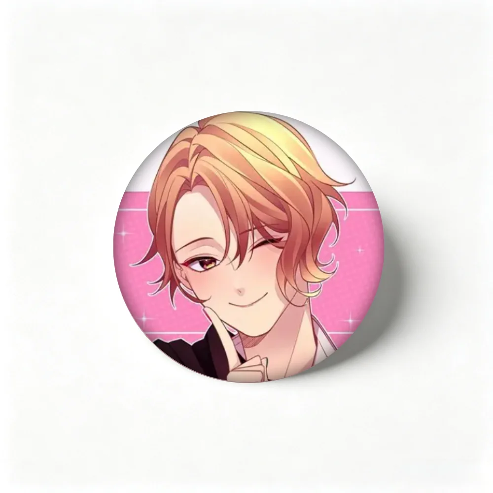 Brooch Obey Me! Asmodeus Lapel Pin Cute Anime Badge Backpack Clothing Accessory Gift