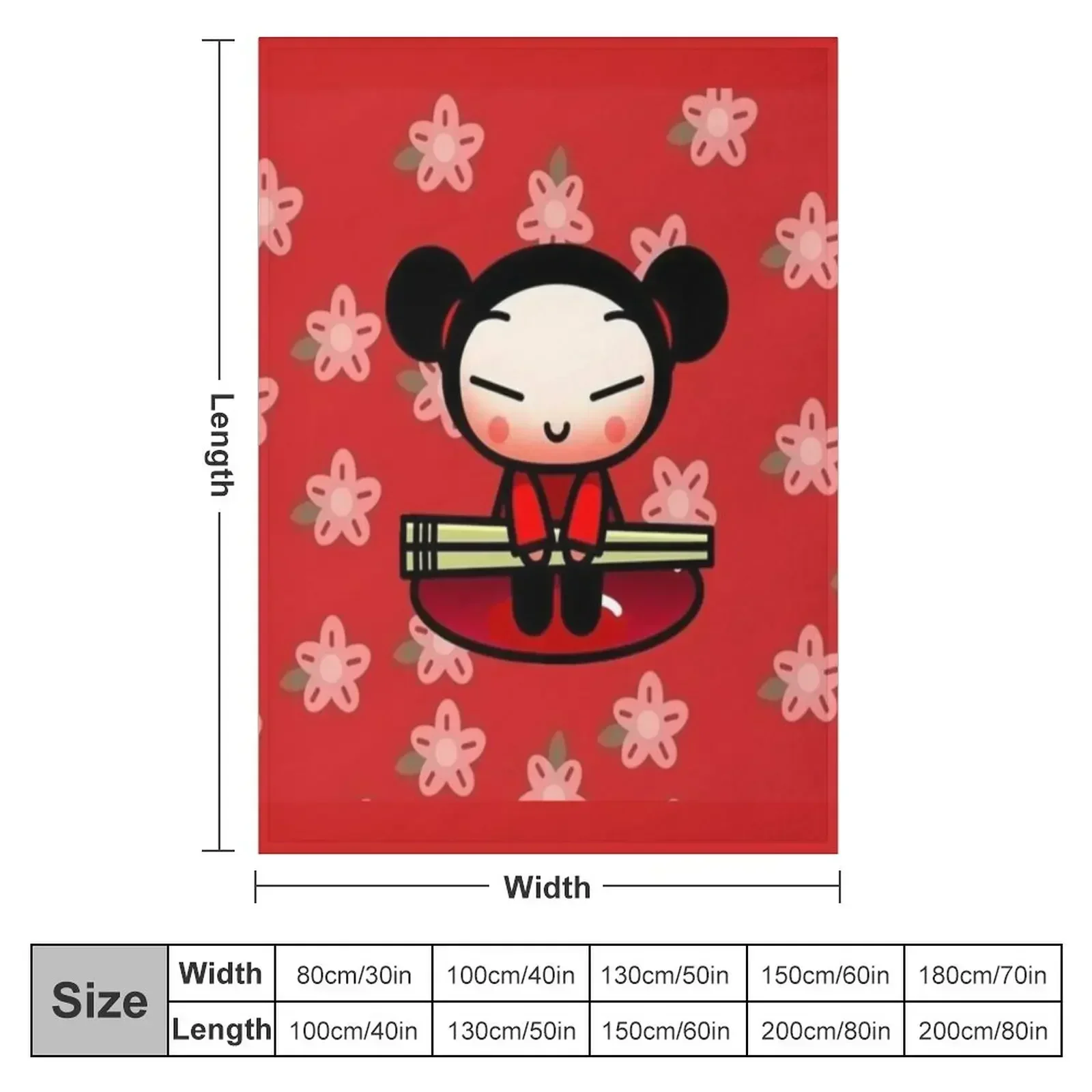 Pucca Throw Blanket blankets and throws Flannel Baby for babies blankets ands Soft Beds Blankets