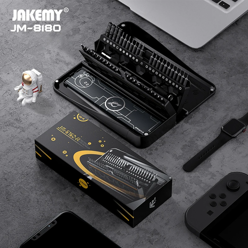 Jakemy 47 in 1 Precision Screwdriver Set Mini Screwdriver Repair Set for Mobile Phone/computer/precision Equipment Repair