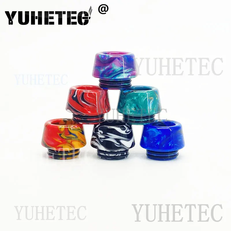 

Цветной Drip Tip 810 смола для Tfv8 Tfv12 нагрев резервуара-защита замены мундштук Rda аксессуар