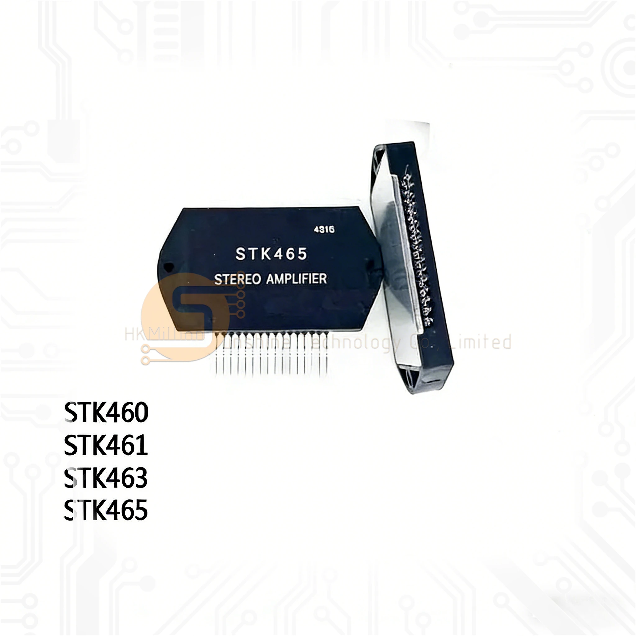 1piece STK460 STK461 STK463 STK465 Audio Power Amplifier Module New