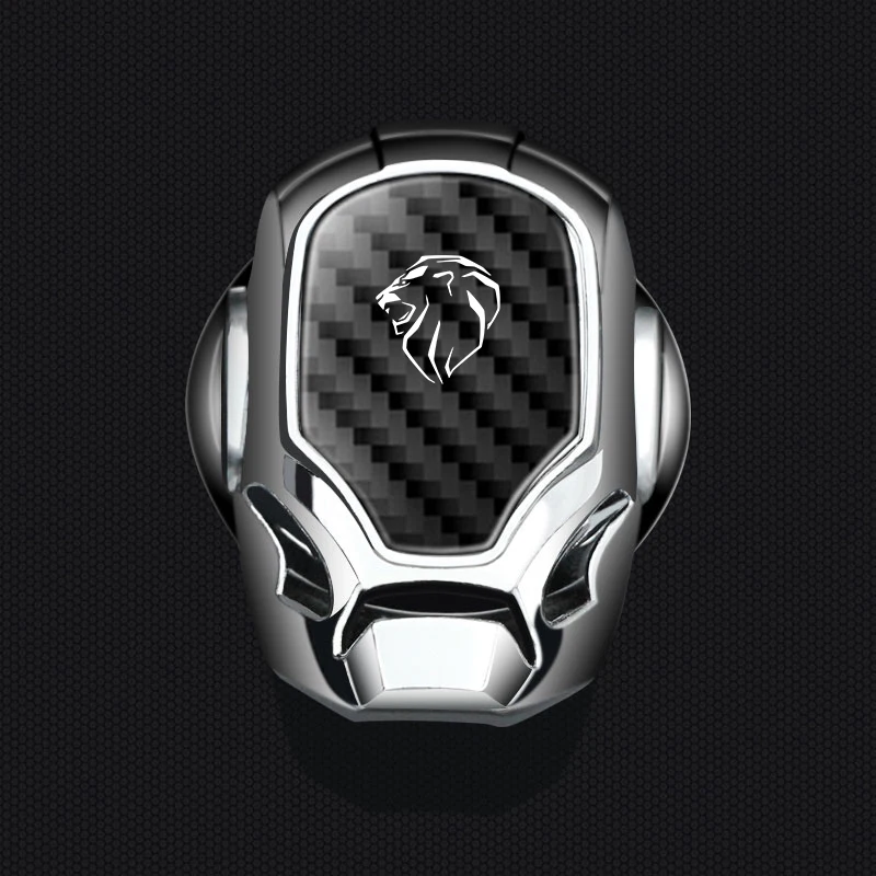 One-key Start Cover Car Engine Start-stop Button Cover Car decoration For Peugeot 206 307 308 207 3008 208 407 508 2008 5008