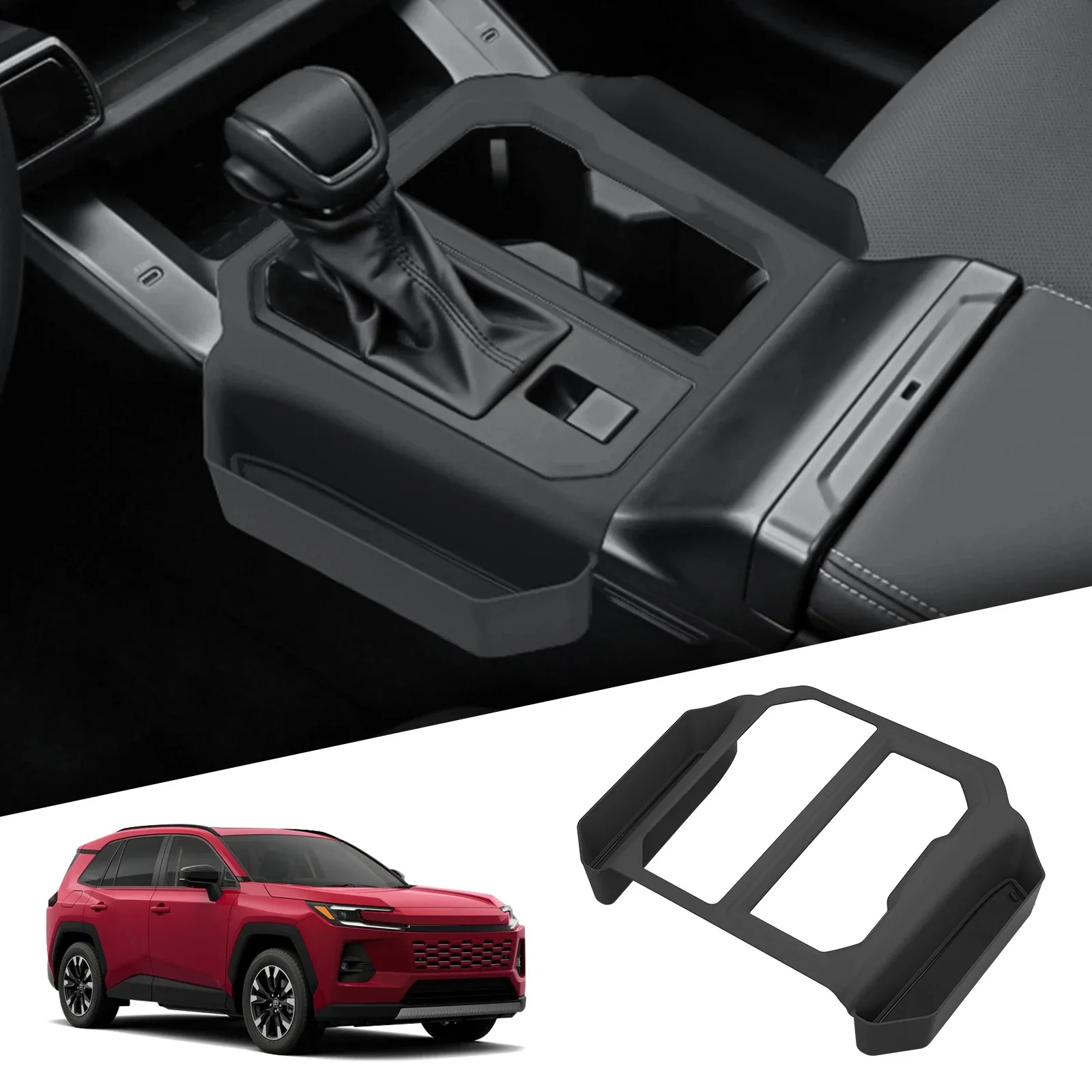

For Toyota RAV4 /Wildlander 2026 ABS Car Center Console Pocket Storage Auto Center Console Storage Bag Interior Accessories