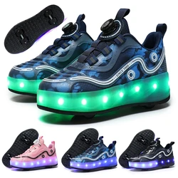 2024 The latest roller skates Entertainment and sports wheel shoes for boys and girls detachable multi-functional sneakers