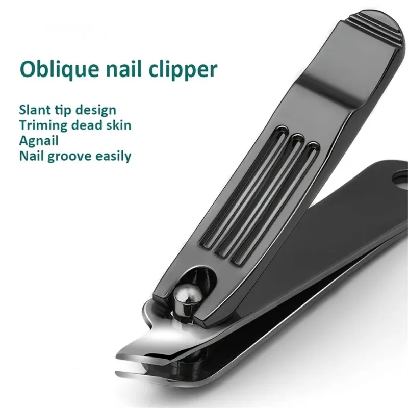 12PCS Stainless Steel Manicure Pedicure Set Portable Nail Clipper Kit with Storage Bag Beauty Grooming Tools Multi Purpose Home