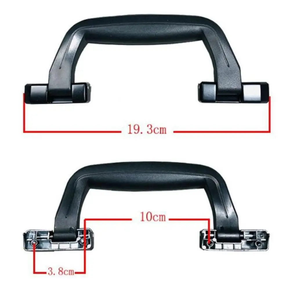 

Универсальная черная, серебряная ручка для багажного ящика, пластиковые дорожные принадлежности, ручка, аксессуары, ремонт чемодана, ручка