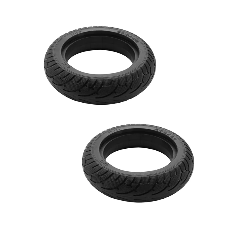 

B07A-2Piece 8 Inch Electric Scooter Tire 200X50 Solid Tire Rear Tire Replacement Accessories For Speedway RUIMA Mini 4 PRO