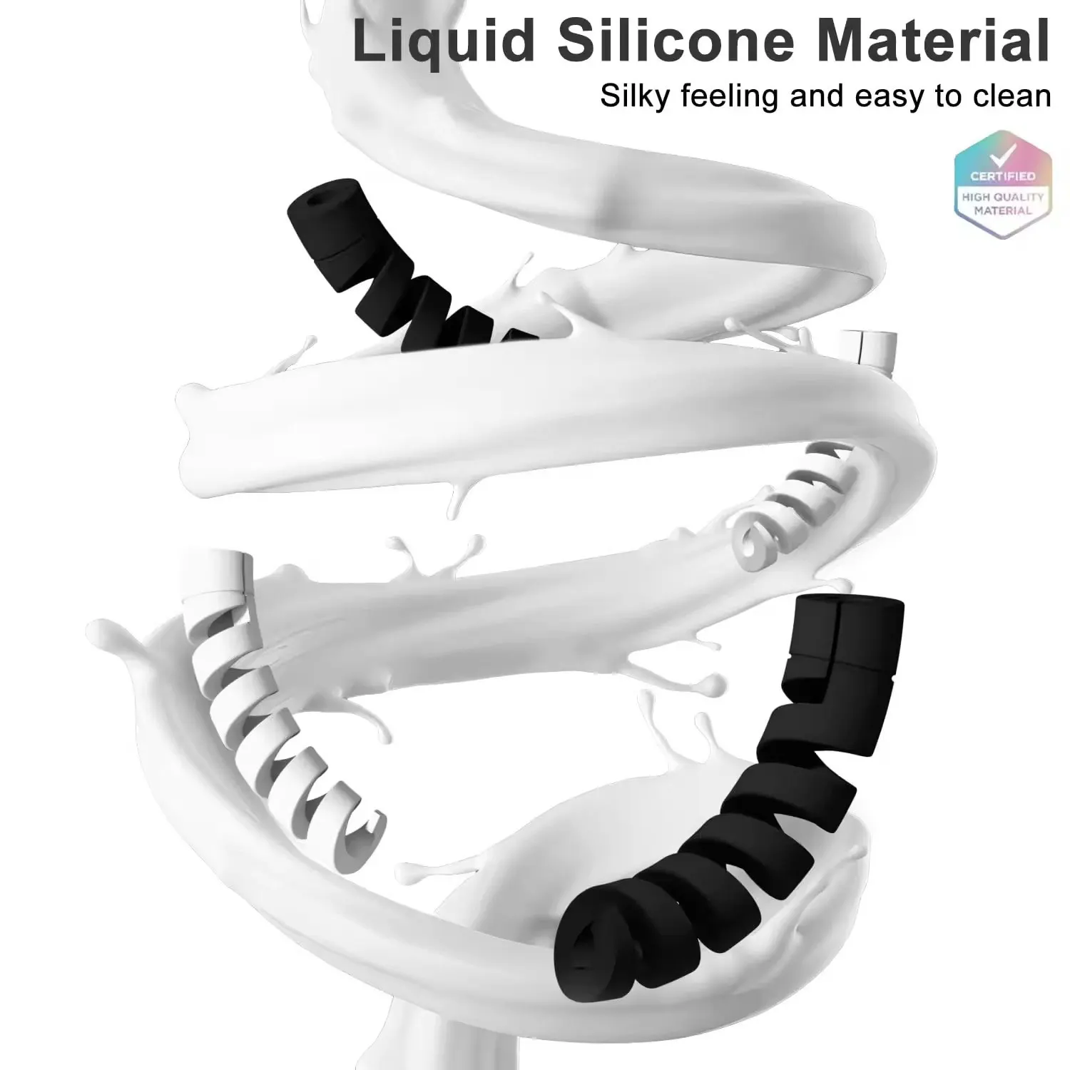 20/10 pcs Data Cable Silicone Protective Sleeve Headphone Earphone Saver Charging Cable USB Spiral USB Wire Charger Protectors