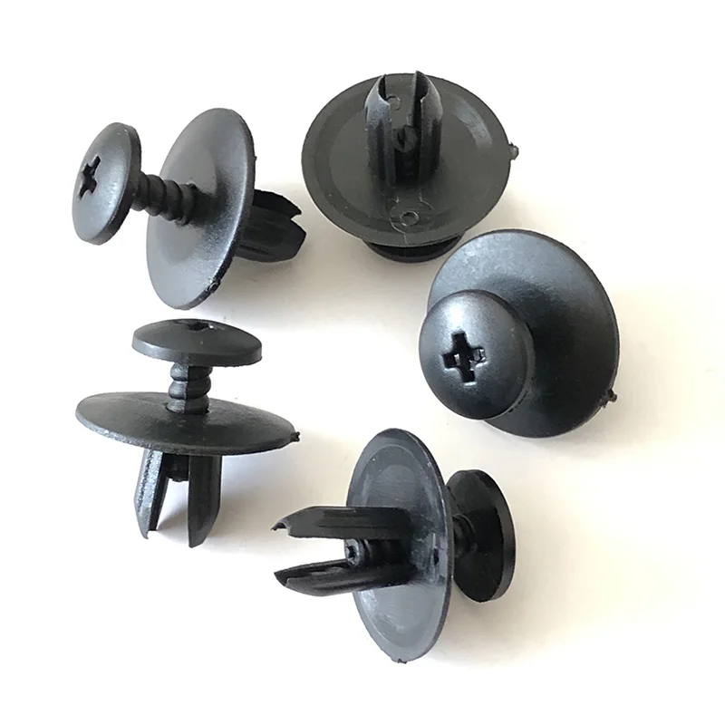 

7 мм ветровое стекло, коровья капота, бампер, подкладка, капот, звукоизоляционный винт, зажимы для отделки, заклепки, автозастежка для BMW X1 X3 X5 51481915964