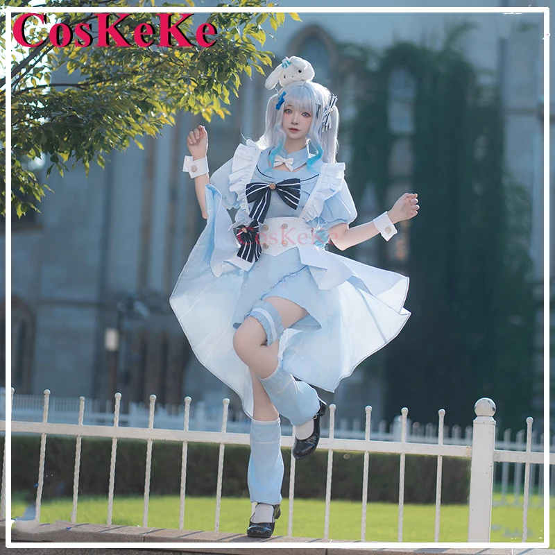 

CosKeKe Kafū Chino Cosplay Anime Is the Order A Rabbit Costume Lovely Sweet Uniforms Activity Party Role Play Clothing XS-L New