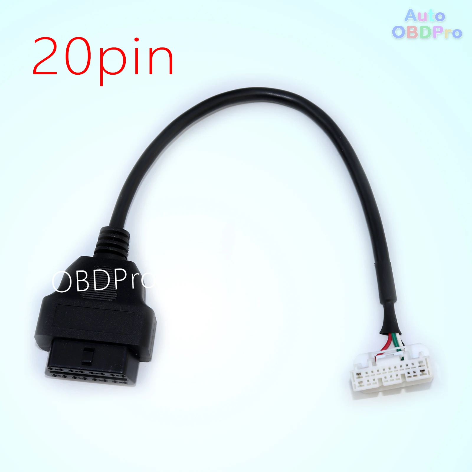 26 pines para modelo 3 modelo Y, 20 pines para modelo S/X, conector de 12 pines para modelo S, Cable de diagnóstico OBD para arnés adaptador Tesla OBD2